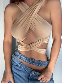 Rosie Halter Top | A sexy & summery crop top