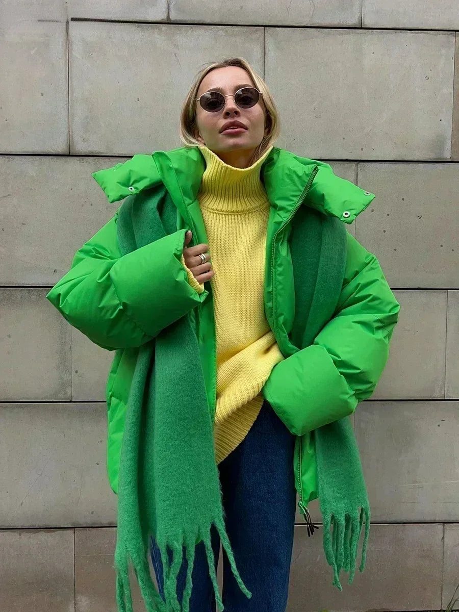 Gepolsterter Wintermantel für Damen - Elyssa