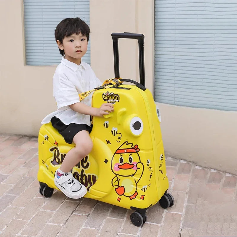 Kinderkoffer mit Rollerfunktion – Neapel