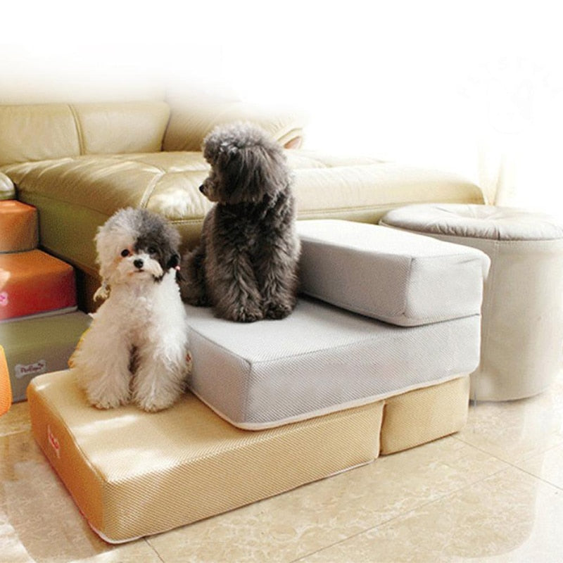 Dog stairs (2 layers) | Let your little one easily get onto the couch