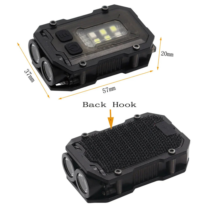 Taktische USB-aufladbare Taschenlampe - LumiTac Mini
