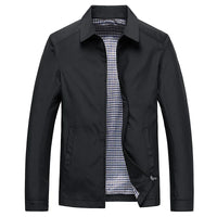 Thin Men's Jacket with Business Design – Laurent
