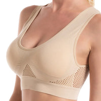 Seamless Sports Bra | Made of Comfortable Mesh