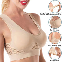 Seamless Sports Bra | Made of Comfortable Mesh