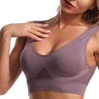 Seamless Sports Bra | Made of Comfortable Mesh