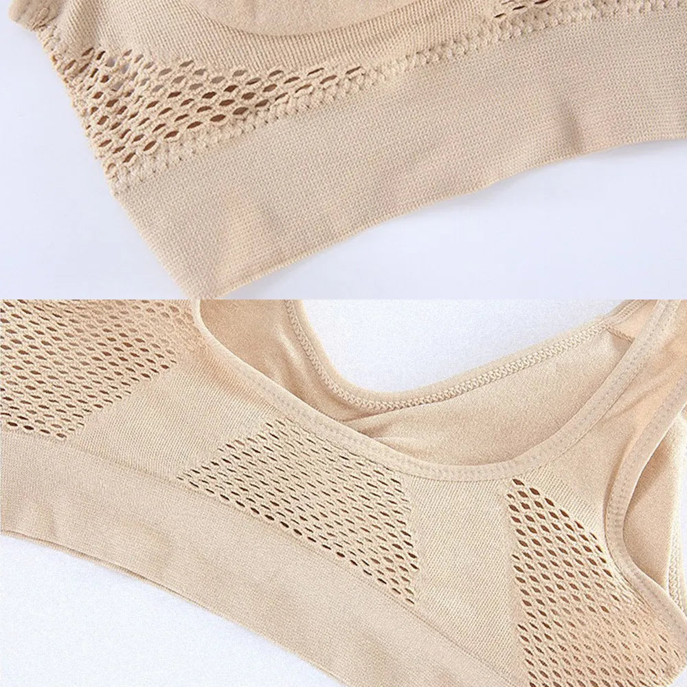 Seamless Sports Bra | Made of Comfortable Mesh