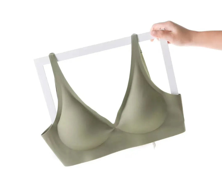 Seamless Bra | Wire-free Comfort with Deep V-neck