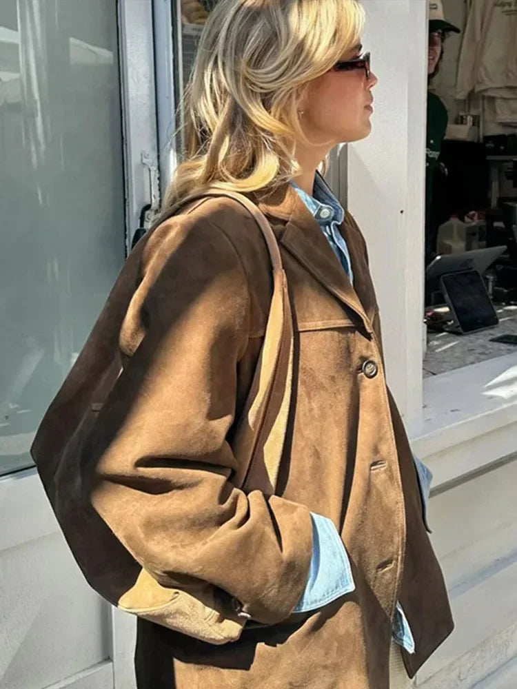 Trendige Woll Damenjacke - Anna