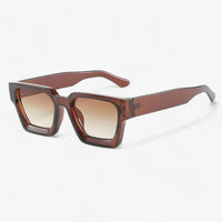 Retro Heren Vierkante Zonnebril - Calven