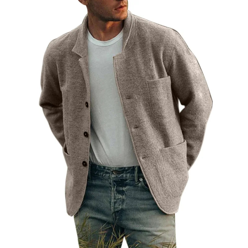 Herren-Cardigan mit taillierter Passform – Dario