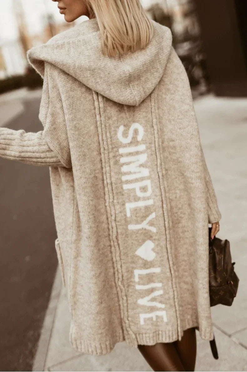 Trendige Oversized Damenjacke - Amelie