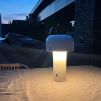 Wireless Rechargeable Table Lamp 21x12.5cm Dimmable LED Mood Light 4