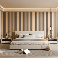 Self-Adhesive Wood Panels for Stylish Wall Design 2