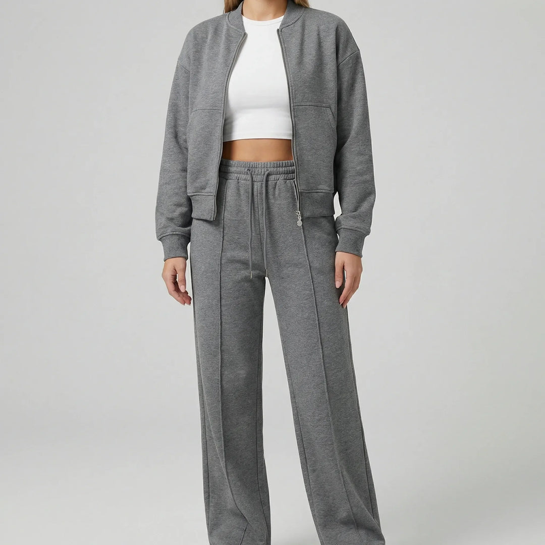 Set Mit Regular-Fit-Hose Und Geradem Bein - Cheyenne