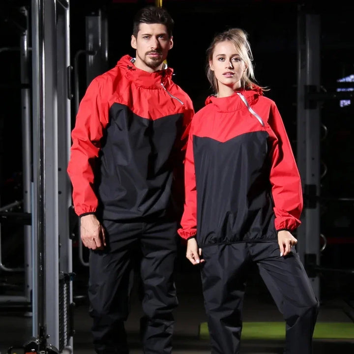 Lichtgewicht Uniseks Trainingspak met Ritssluiting en Capuchon - Remo