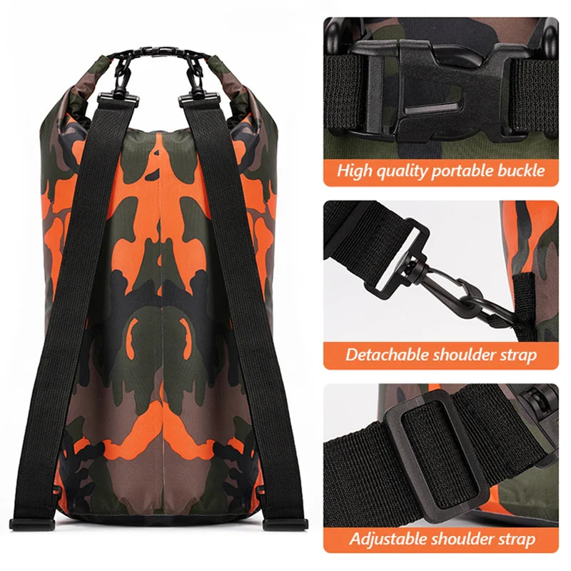 Wasserdichter Rucksack mit Nass-/Trockentrennung - AquaVault