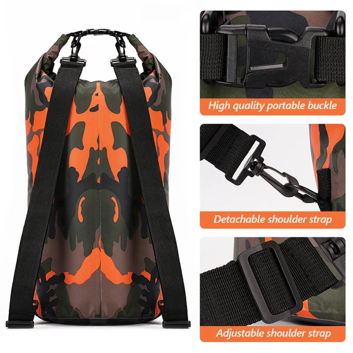Wasserdichter Rucksack mit Nass-/Trockentrennung - AquaVault