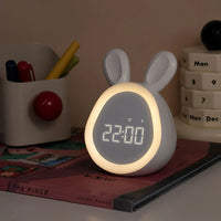Kinderwecker in Hasenform mit LED-Nachtlicht - BunniGlow