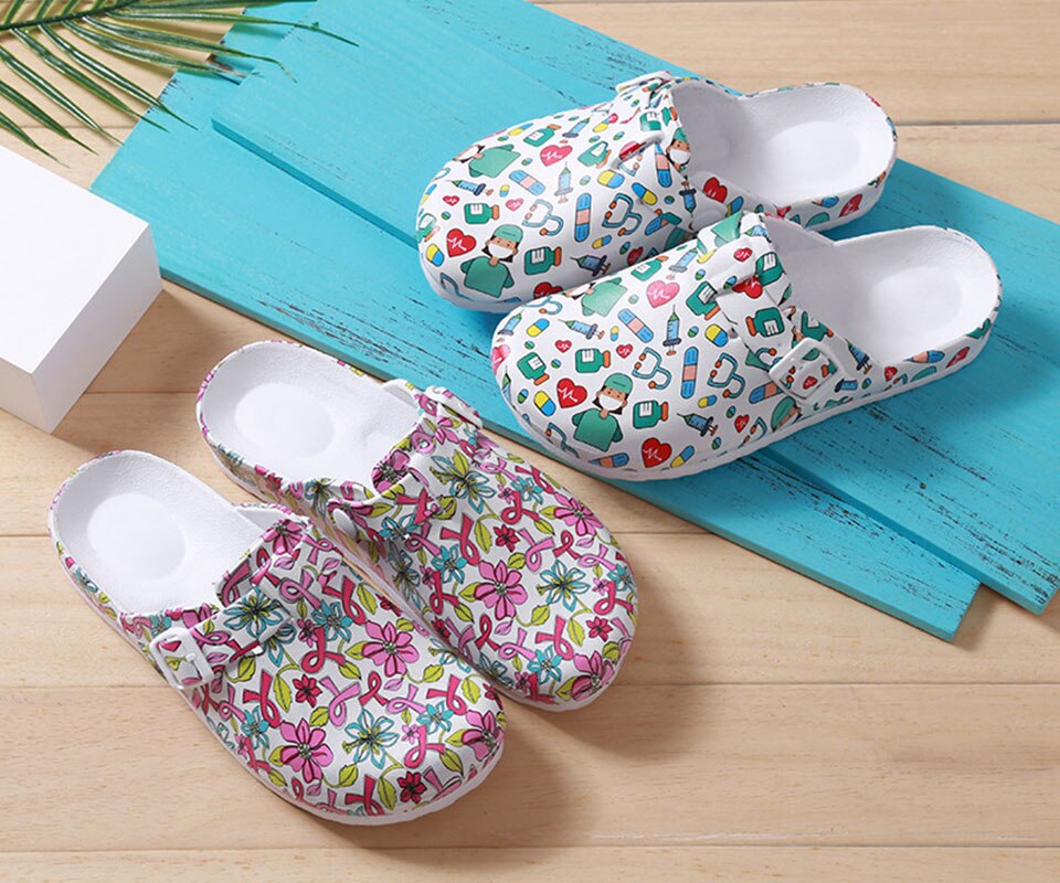 Wasserdichte & leichte Damen Pflegeclogs – rutschfest & hygienisch