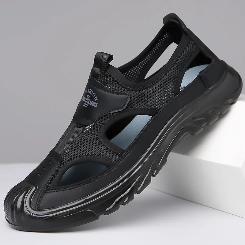 Ademende & Stijlvolle Mesh-Sandalen voor Heren – Leon