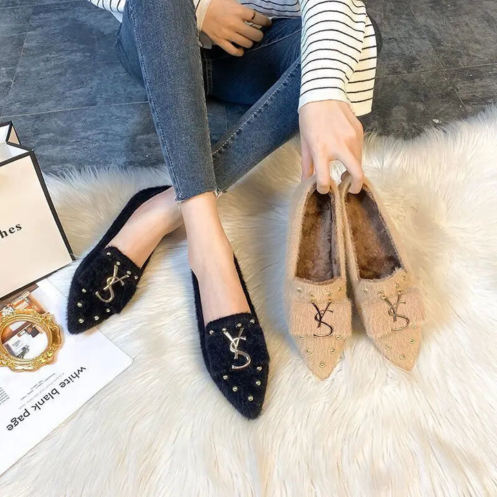 Holly Winter Slip-Ons | Stylish & Warm
