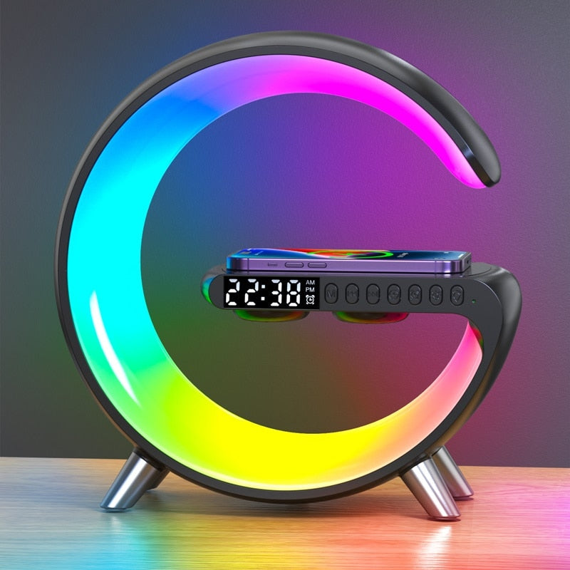 Kabellose Ladestation mit Lautsprecher - ChargeGlow