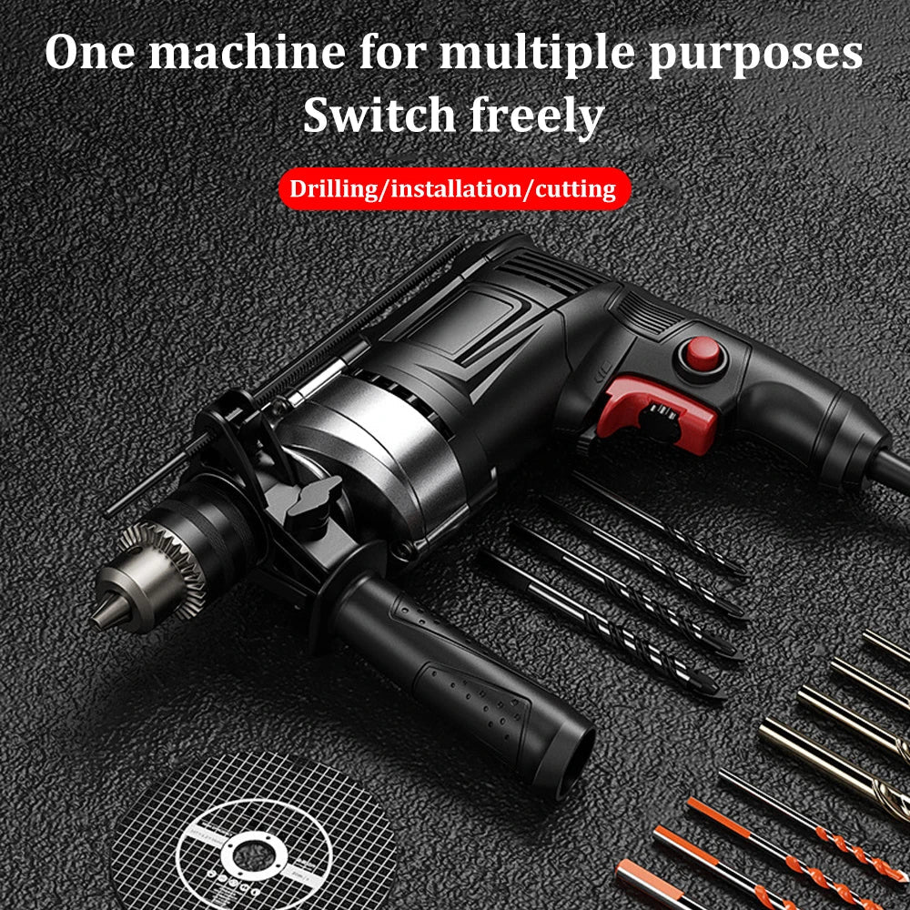 780W elektrischer Schlagbohrer mit variabler Geschwindigkeit – DrillForce