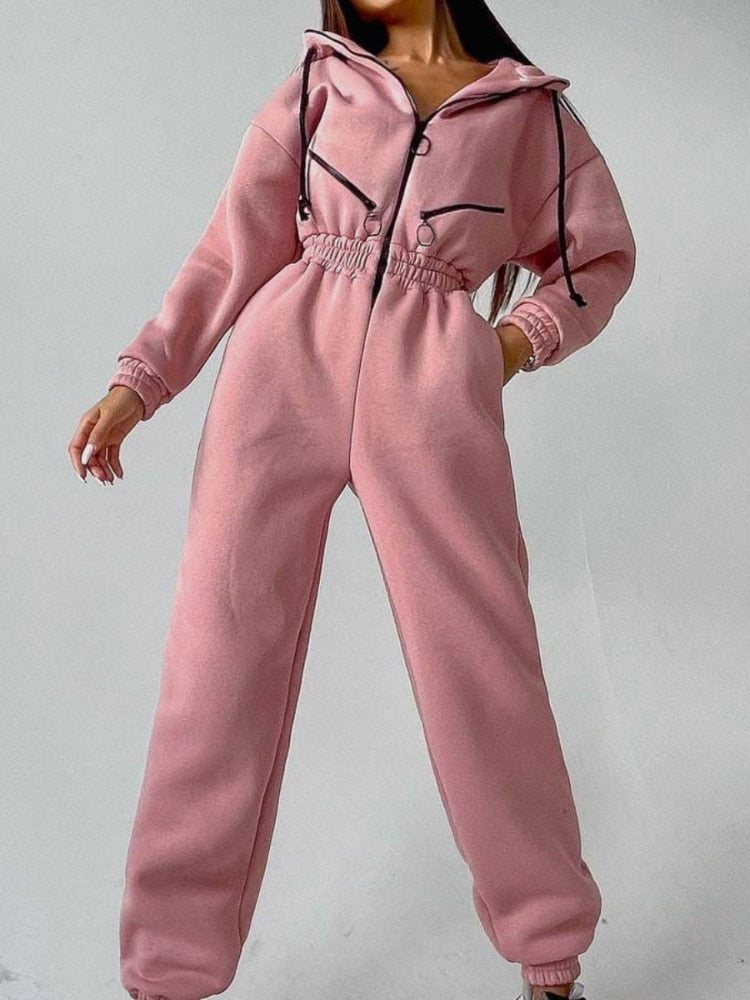 Jayda Hoody Onesie | A onesie that looks fashionable