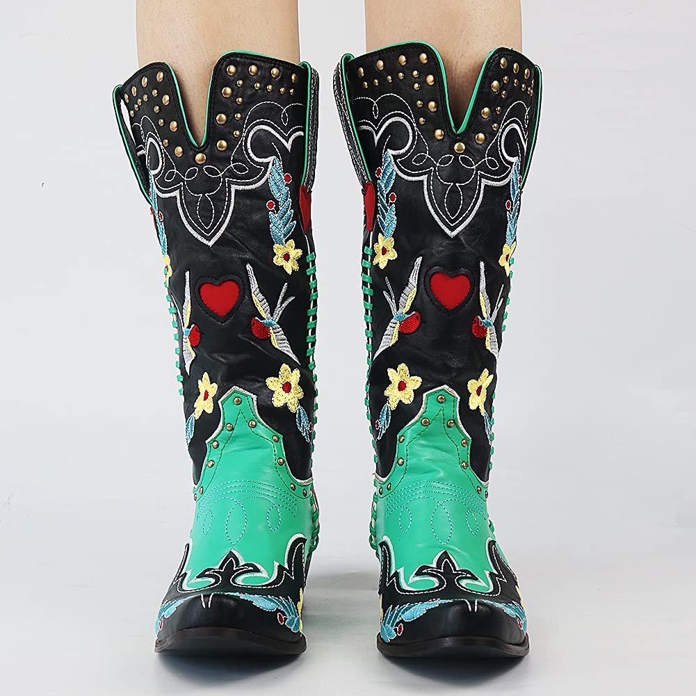 Einzigartige Damen-Cowboystiefel - Carmen