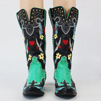 Einzigartige Damen-Cowboystiefel - Carmen