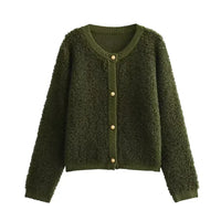 Ultraweiche Strickjacke - CozyTeddy