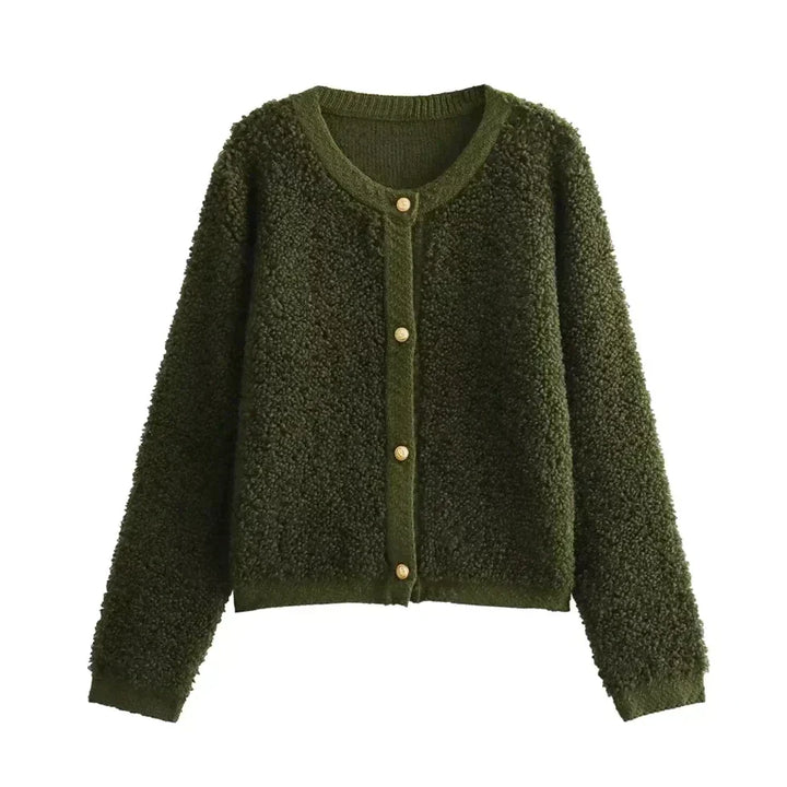 Ultraweiche Strickjacke - CozyTeddy