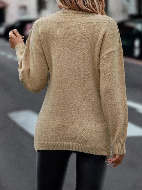 Dona Gestrickter Pullover | Stilvoll & Bequem