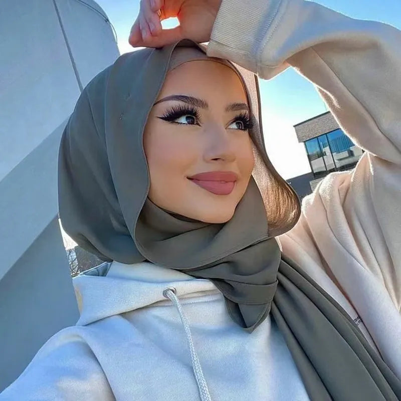 Chiffon Hijab Sjaal – Leilani