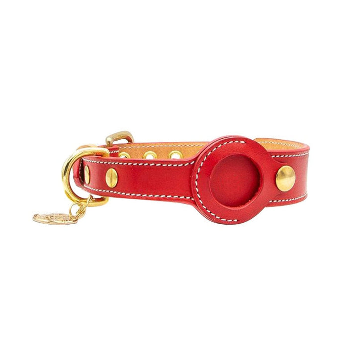 Stilvolles AirTag Halsband für Haustiere - PurrTrack™