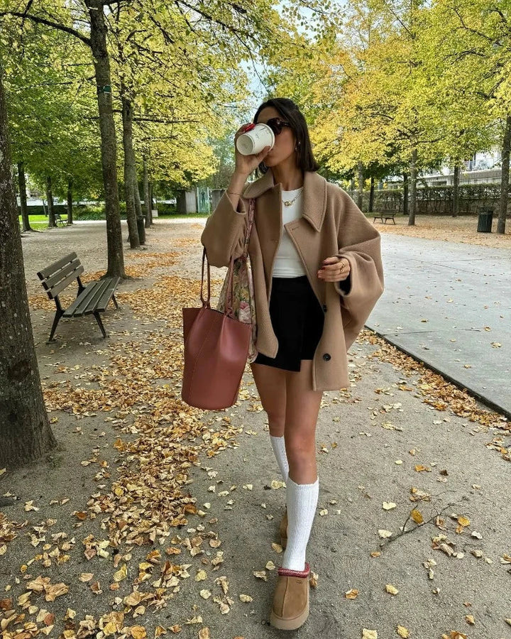 Übergroße Damen-Winterjacke - Mila