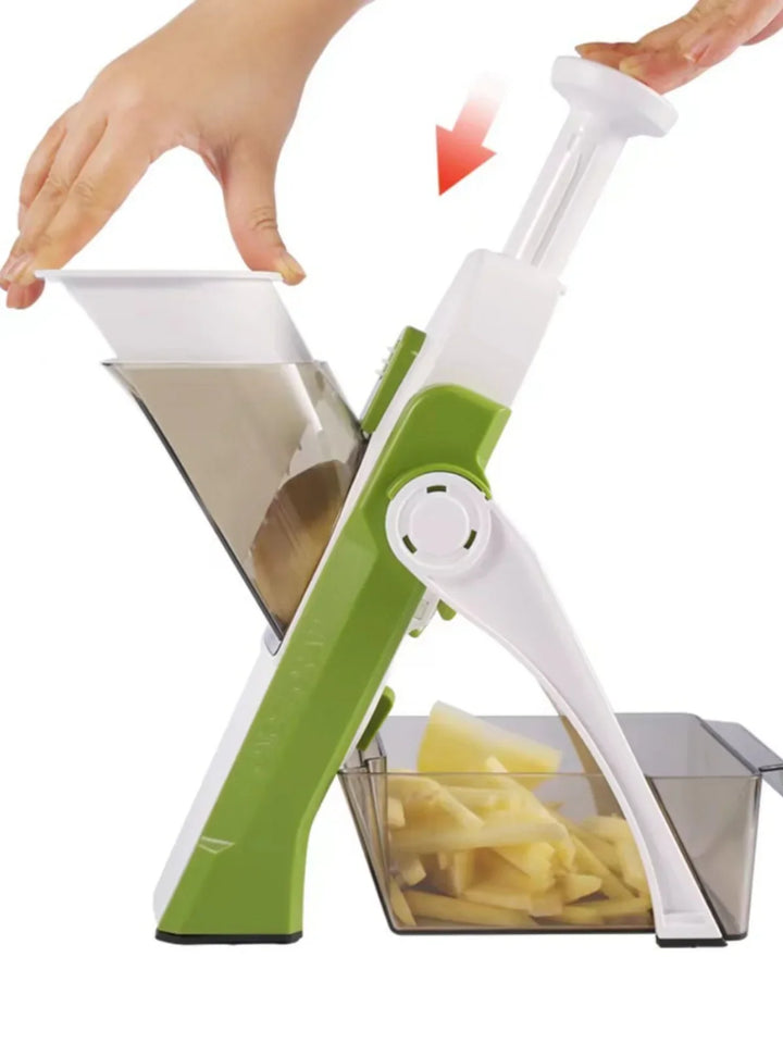 Sicherer 5-in-1 Gemüseschneider (1+1 gratis) - VeggieChop Pro