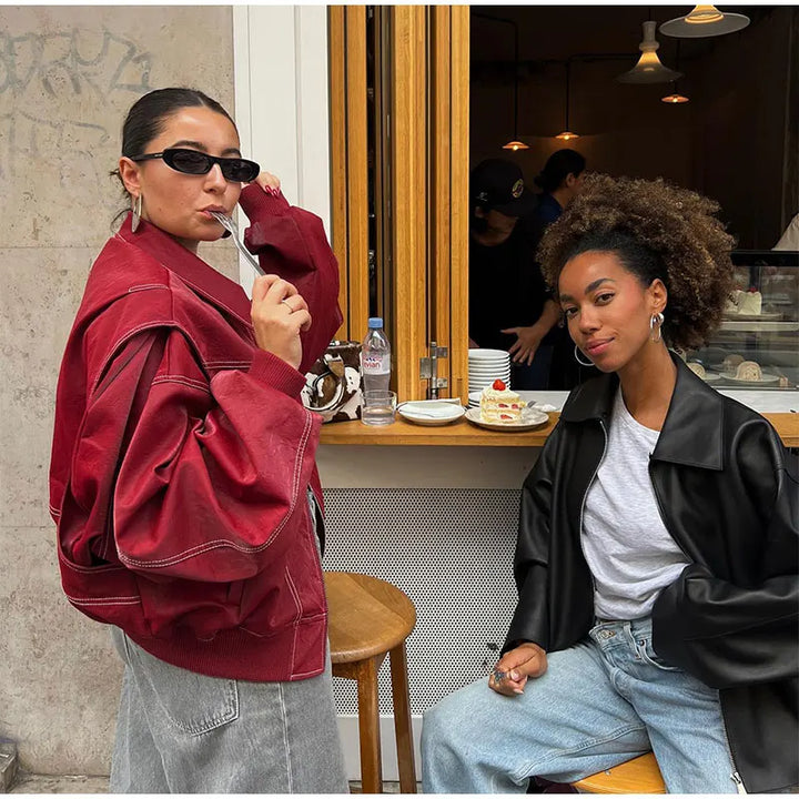 Catherine Lederjacke | Stilvoll & Modern