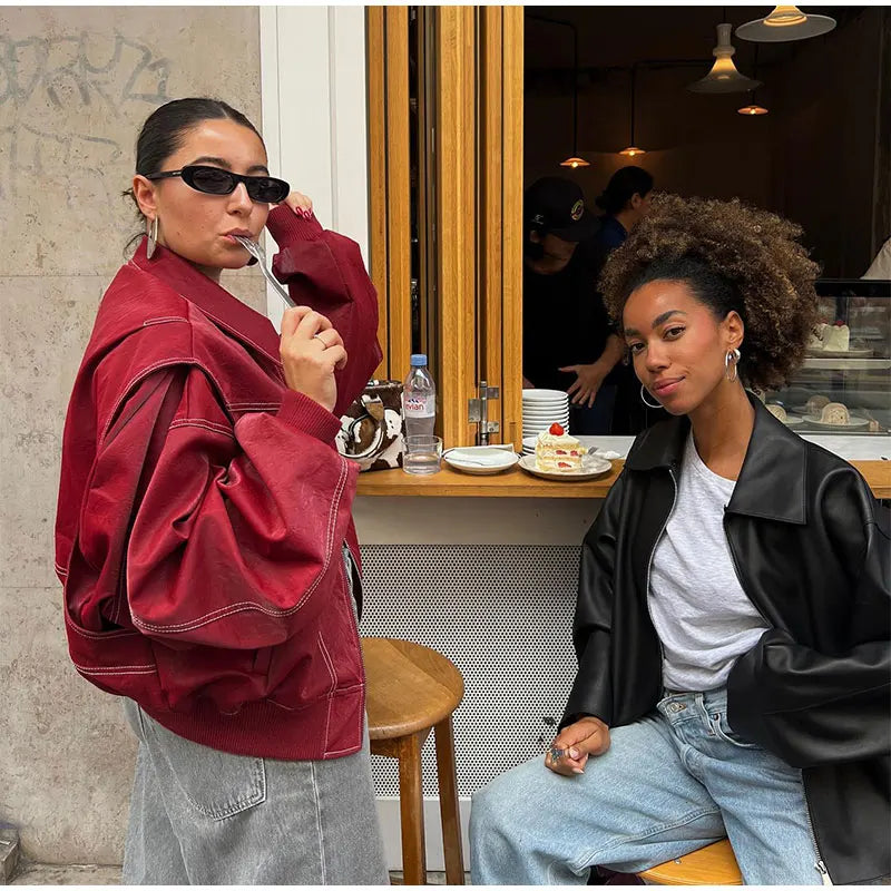 Catherine Lederjacke | Stilvoll & Modern