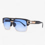 Spiegelnde Retro Designer Sonnenbrille – Calvero
