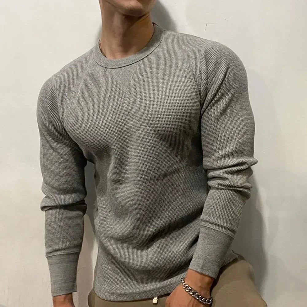 Herren Muscle Fit Herbstpullover - Bravone