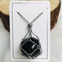 Interchangeable Crystal Stone Necklace for Radiant Style & Harmony 8