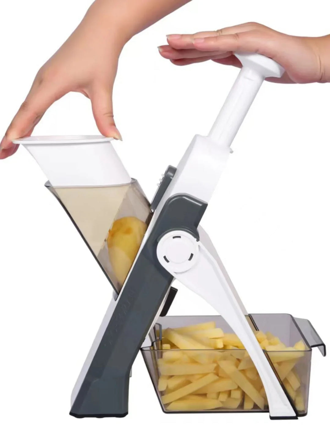 Sicherer 5-in-1 Gemüseschneider (1+1 gratis) - VeggieChop Pro