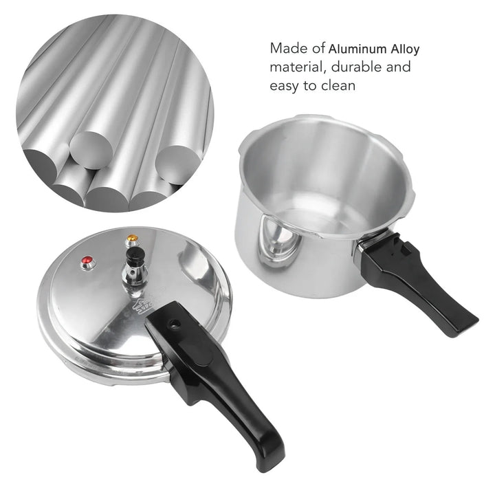 3L Aluminum Alloy Pressure Cooker for Gas Stove