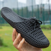 Ademende Dames Outdoor Loafers met Open Tenen - Linaya