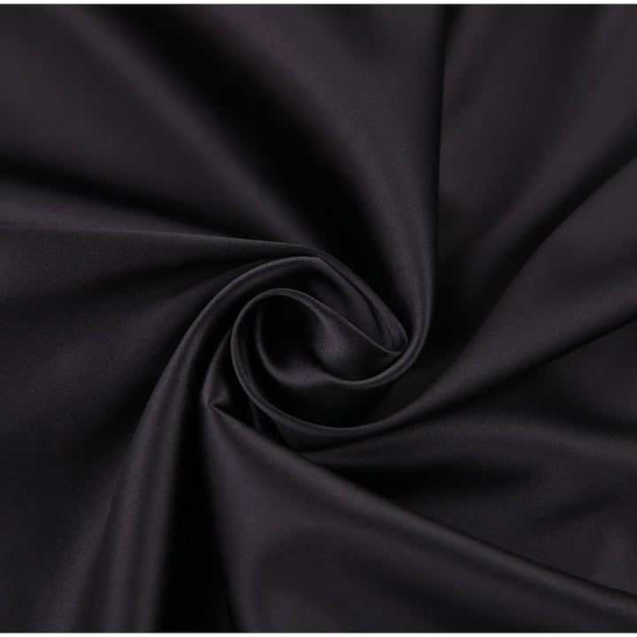 Loïs Satin Kleid | Mit wunderschöner Schleife und offenem Rücken