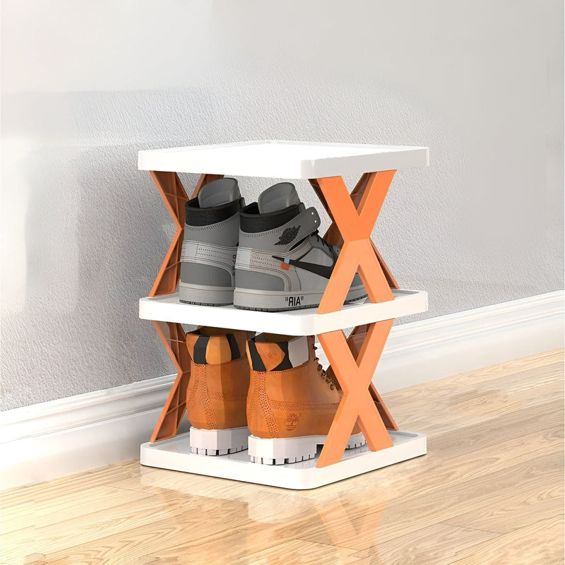 Multifunktionales und faltbares Schuhregal - SpaceSaver