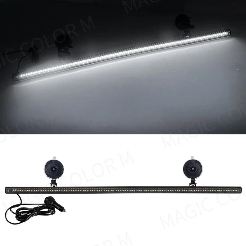 96-LED-Stroboskop-Lichtleiste – Veyra – (Auto-Notwarnleuchte)