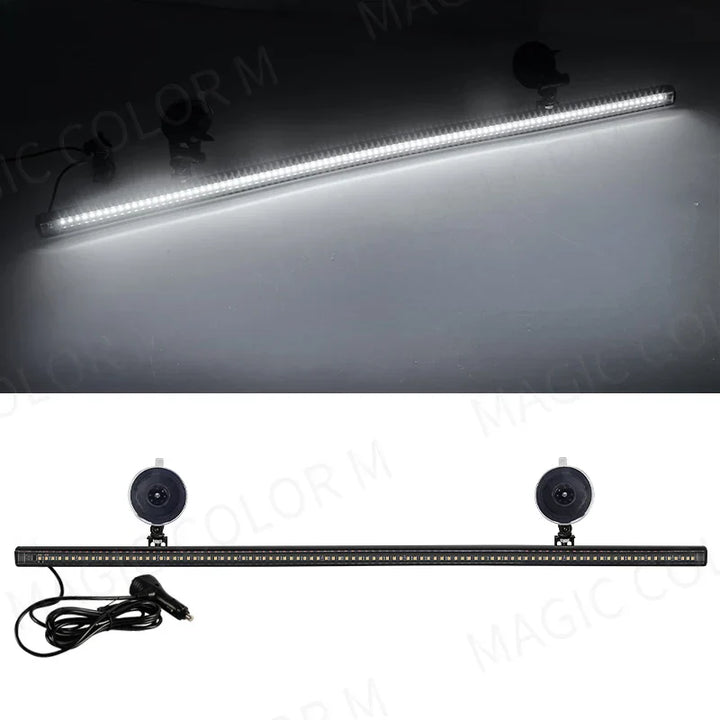 96-LED-Stroboskop-Lichtleiste – Veyra – (Auto-Notwarnleuchte)
