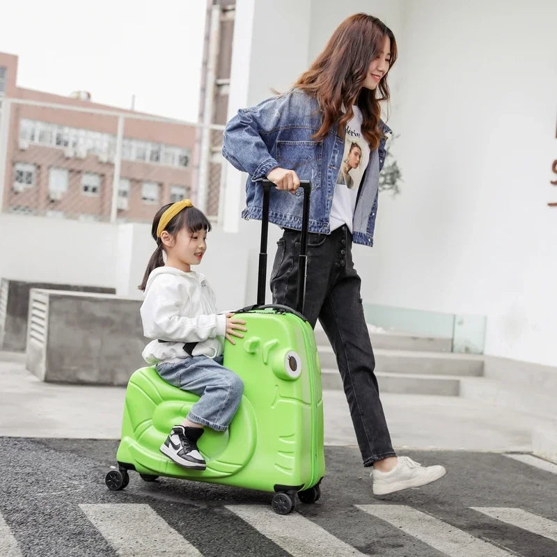 Kinderkoffer mit Rollerfunktion – Neapel